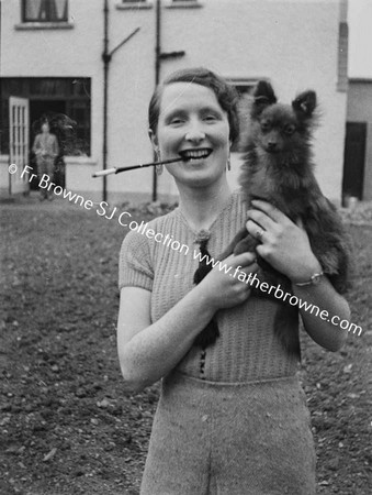 PORTRAIT OF MORIA O'LAERY DAY BEFORE WEDDING (TAKEN AT ST JOSEPH';S ROAD,